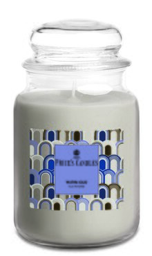 Large Candle Jar Warm Oud