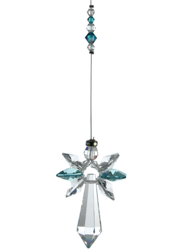 Guardian Angel Large Blue Zircon