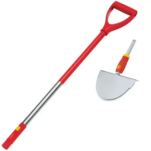 Lawn Edging Iron with Aluminium D Handle - image 1