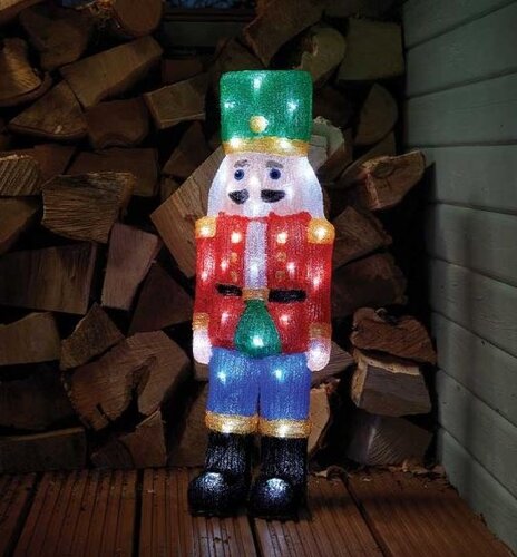LED Acrylic Nutcracker