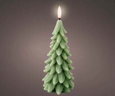 Led Candle Tree Green Bo Large