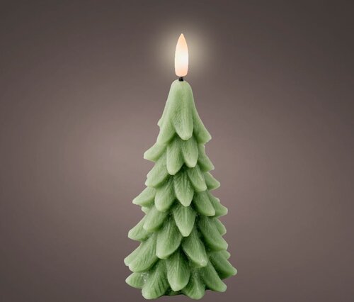 Led Candle Tree Green Bo Small