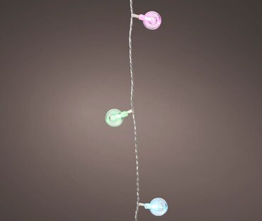 LED Cherry Lights 60L Multi / Clear - image 1