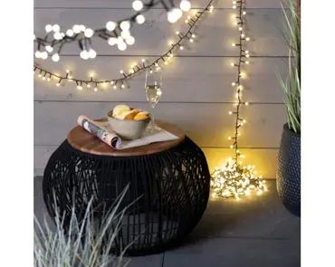 LED Cherry Lights Gb 8 Function Twinkle Effect Outdoor - image 2