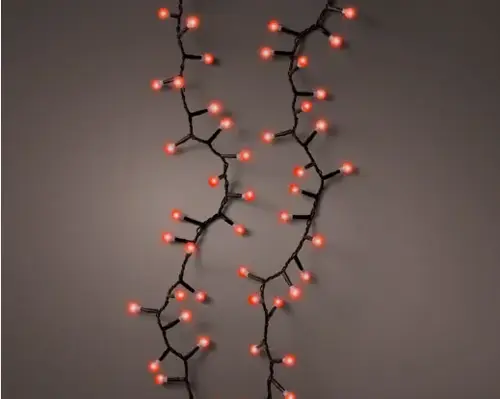 LED Compact Cherry Lights x 500 Red - image 1