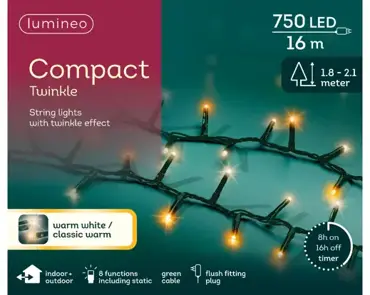 LED Compact Lights x750 (Warm White/Classic Warm) - image 2