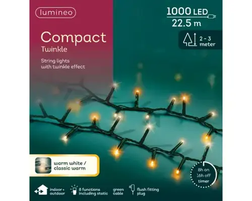 LED Compact Lights x1000 (Warm White/Classic Warm) - image 2