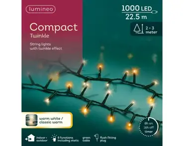 LED Compact Lights x1000 (Warm White/Classic Warm) - image 2