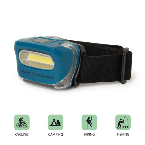 LED Headlamp SOS Petrol Blue - image 3