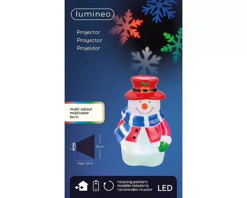 LED Snowman Projector - image 1