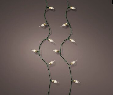 Led Vintage Lights Warm White/ Green 1190cm 120L - image 1