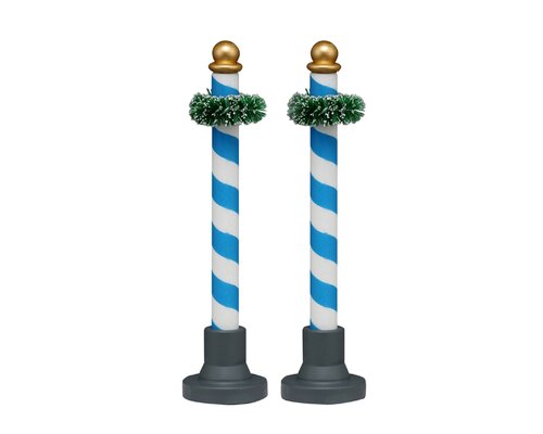 Lemax Biergarten Poles Set of 2