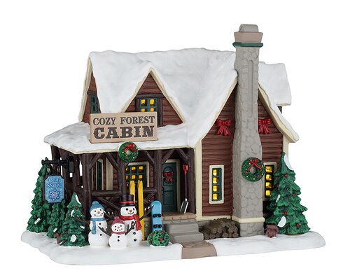 Lemax Cozy Forest Cabin