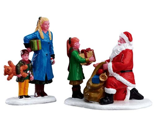 Lemax Presents From Santa Set of 2