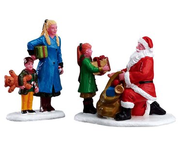 Lemax Presents From Santa Set of 2