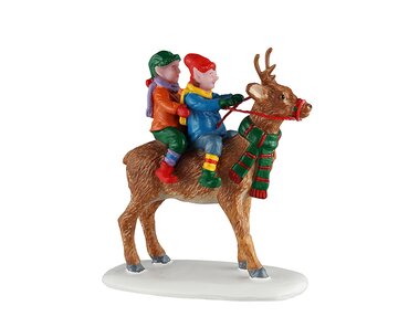 Lemax Reindeer Rides