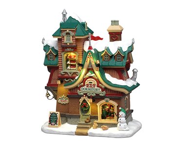 Lemax Santa' Elf Dormitory