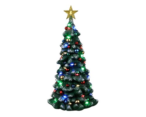 Lemax Snowy Christmas Tree Multi Light