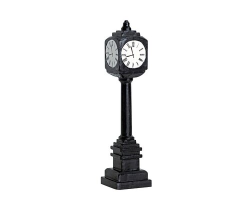 Lemax Street Clock