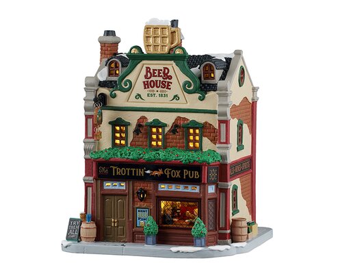 Lemax The Trottin' Fox Pub