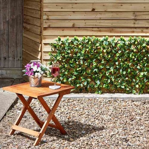 Faux Lemon Leaf Willow Trellis 180x60cm - image 4