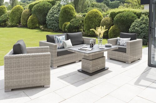 Life Aya Sofa Lounge Suite Grey - image 1