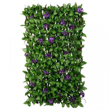 Faux Lilac Bloom Trellis 180x90cm - image 2