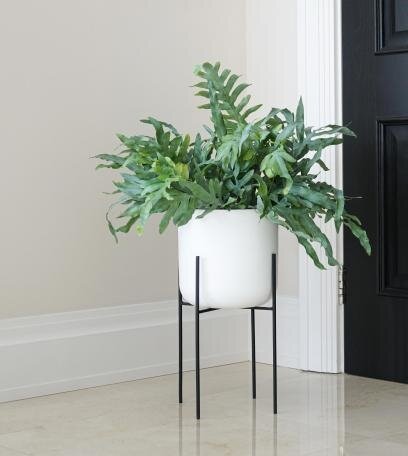 Lisbon Planter White 11.5cm - image 2