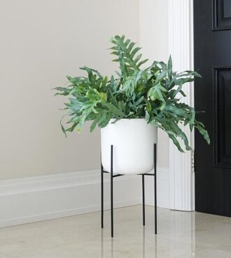 Lisbon Planter White 11.5cm - image 2