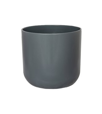 Lisbon Pot Cover (Charcoal, 18.5cm)