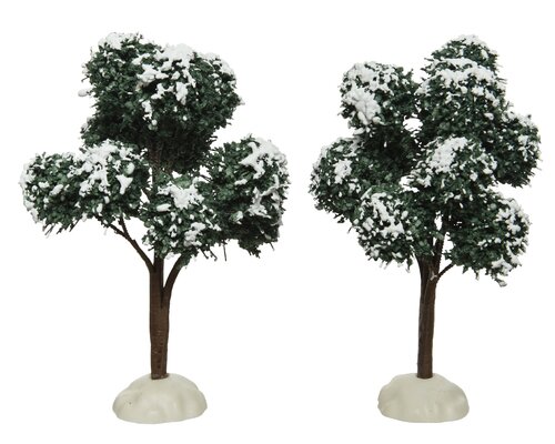 Lit Village Accessory x2 Trees - image 1