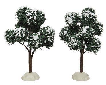 Lit Village Accessory x2 Trees - image 1