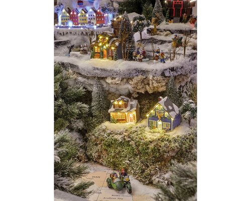 Lit Village Accessory x2 Trees - image 2