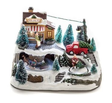 Lit Village Christmas Shop