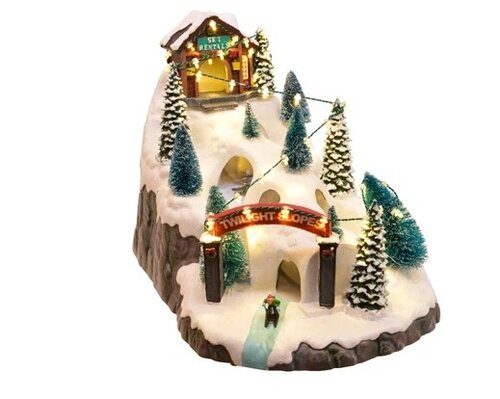 Lit Village Large Ski Slope