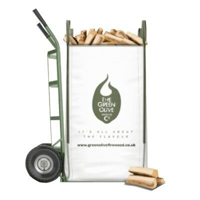 Logs Kiln Dried Barrow Bag 280L