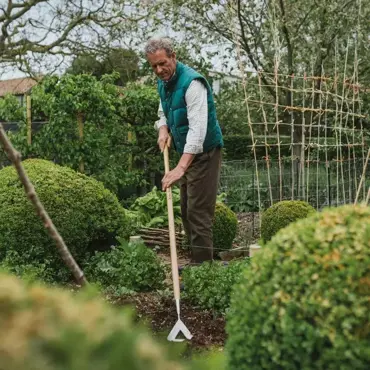 Long Handled Dutch Hoe Stainless Steel - image 2