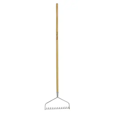 Long Handled Soil Rake Stainless Steel - image 1