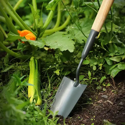 Long Handled Trowel Carbon Steel - image 3