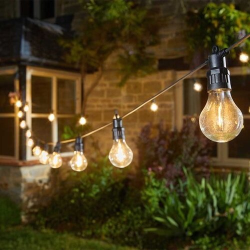 Low Voltage Decor Festoon Lights Warm White S/10 - image 1