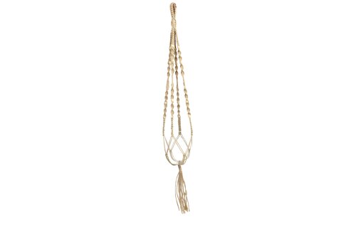 Macrame Plant Hanger Natural 95cm