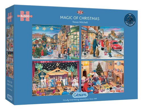 Magic of Christmas 4 x 500pc - image 1