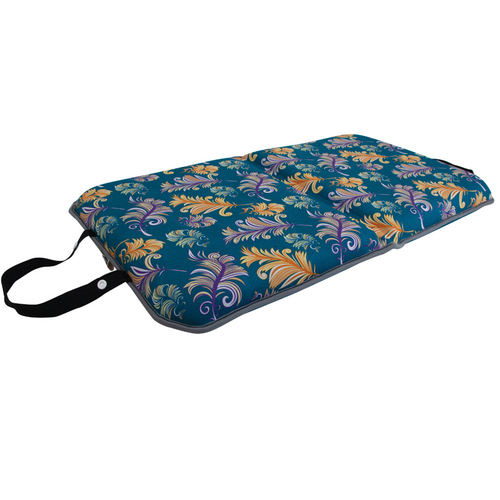 Memory Foam Folding Kneeler Teal - image 1