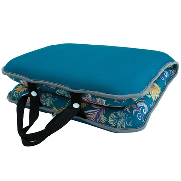 Memory Foam Folding Kneeler Teal - image 2