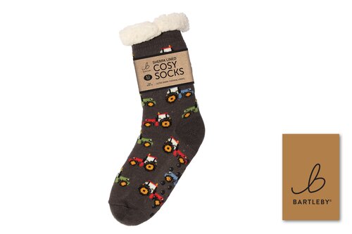 Mens Sherpa Sock Modern Tractor
