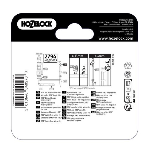 Micro 180° Vari Jet Adjustable 3 Pack - image 4