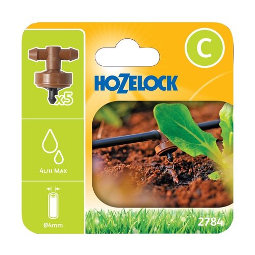 Micro 4LPH In-Line Pressure Dripper 5 Pack - image 1