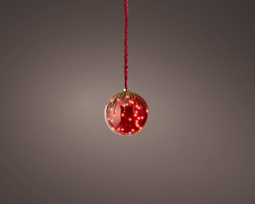 Red Ball Micro LED Rope Light (Medium) - image 2