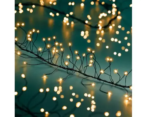 Micro LED Cluster x960 Classic Warm White/Green 600cm - image 2
