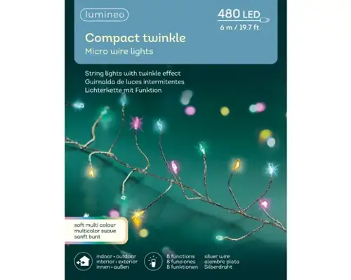 Micro LED Compact x 480 Soft Multi/Silver 1800cm - image 5